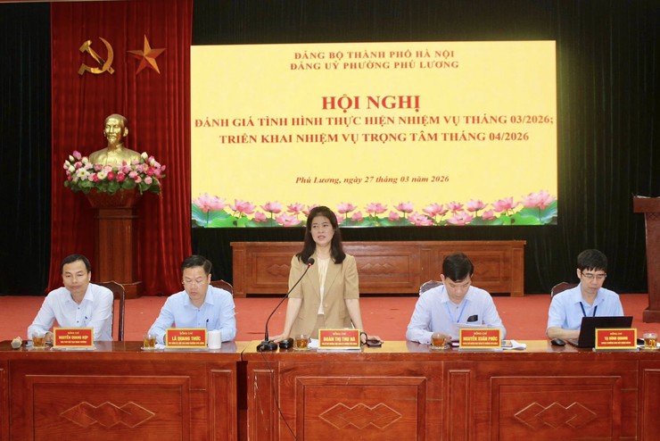 Phường Phú Lương quyết liệt triển khai nhiệm vụ tháng 4/2026, tập trung giải phóng mặt bằng và siết chặt quản lý đô thị- Ảnh 4.