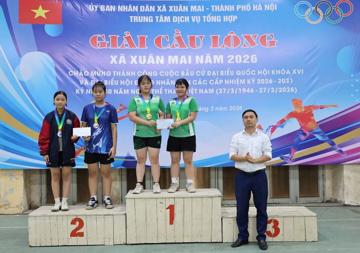 Xuân Mai tổ chức thành công Giải cầu lông năm 2026- Ảnh 9.