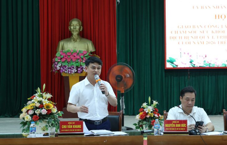 Xuân Mai giao ban công tác an toàn thực phẩm, chăm sóc sức khỏe nhân dân, phòng chống dịch bệnh Quý I/2026- Ảnh 9.