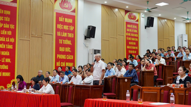 Yên Lãng tổ chức hội nghị Đại biểu Nhân dân bàn việc xây dựng đời sống văn hoá ở cơ sở năm 2026.- Ảnh 9.