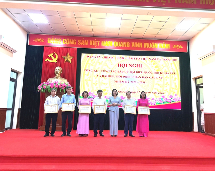 Ngọc Hồi tổng kết công tác bầu cử nhiệm kỳ 2026–2031: Dấu ấn trách nhiệm, khẳng định quyết tâm vươn mình trong giai đoạn mới- Ảnh 4.