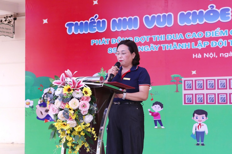 Trường Tiểu học Cổ Nhuế 2A tổ chức Ngày hội "Thiếu nhi vui khỏe - Tiến bước lên Đoàn" chào mừng kỷ niệm 95 năm ngày thành lập Đoàn TNCS Hồ Chí Minh (26/3/1931 - 26/3/2026) và 85 năm ngày thành lập Đội TNTP Hồ Chí Minh (15/5/1941 - 15/5/2026).- Ảnh 3.
