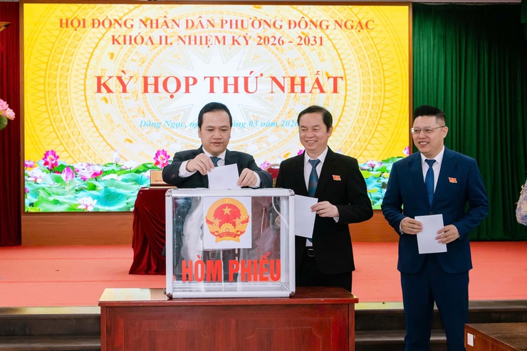 Hội đồng nhân dân phường Đông Ngạc khóa II, nhiệm kỳ 2026 – 2031 khai mạc Kỳ họp thứ Nhất- Ảnh 5.