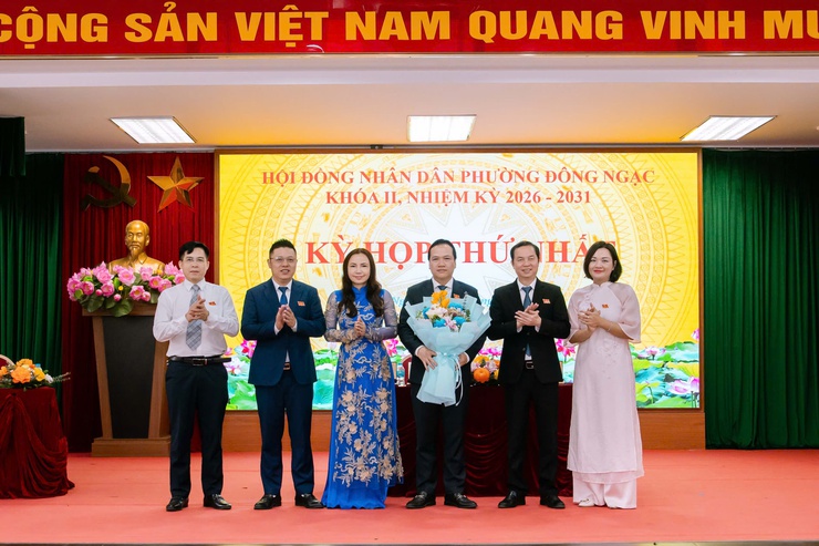 Hội đồng nhân dân phường Đông Ngạc khóa II, nhiệm kỳ 2026 – 2031 khai mạc Kỳ họp thứ Nhất- Ảnh 7.