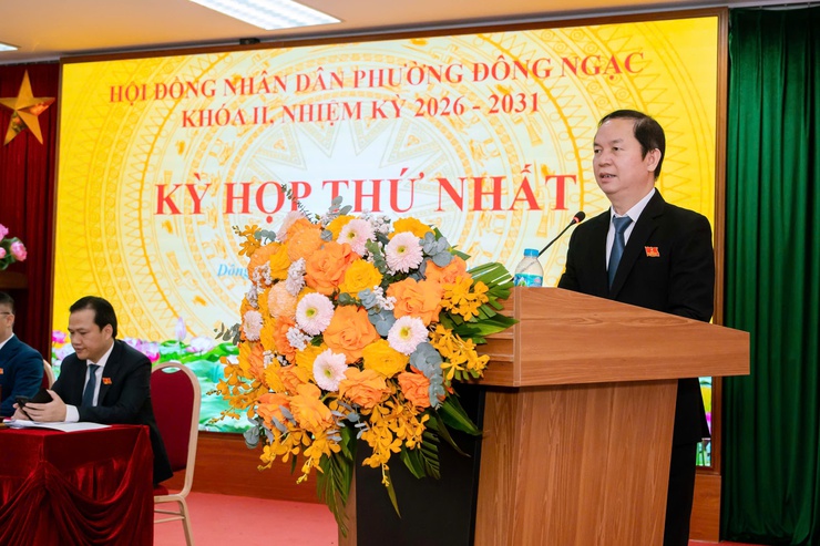 Hội đồng nhân dân phường Đông Ngạc khóa II, nhiệm kỳ 2026 – 2031 khai mạc Kỳ họp thứ Nhất- Ảnh 10.
