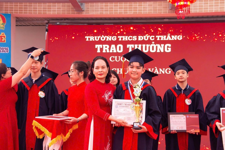 Tưng bừng hoạt động kỷ niệm 95 năm Ngày thành lập Đoàn TNCS Hồ Chí Minh (26/3/1931 – 26/3/2026) của Trường THCS Đức Thắng- Ảnh 3.