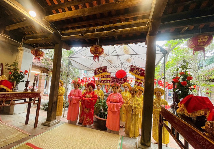 Lễ hội thường niên Đình Viên – phường Đông Ngạc xuân Bính Ngọ năm 2026 được tổ chức trang nghiêm, đúng với nghi thức truyền thống- Ảnh 3.