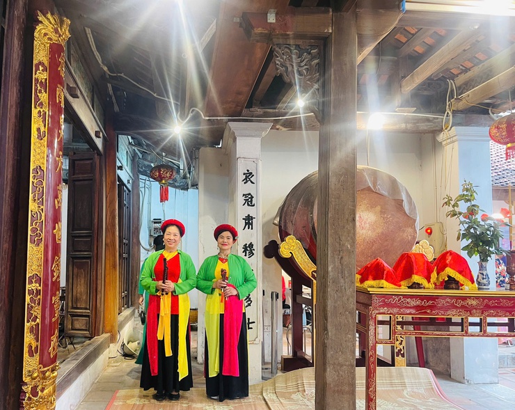 Lễ hội thường niên Đình Viên – phường Đông Ngạc xuân Bính Ngọ năm 2026 được tổ chức trang nghiêm, đúng với nghi thức truyền thống- Ảnh 4.