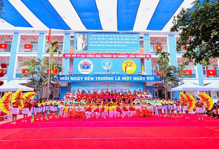 Sôi nổi ngày hội ‘Thiếu nhi vui khỏe – Tiến bước lên Đoàn’ của Trường Tiểu học Đông Ngạc A- Ảnh 5.