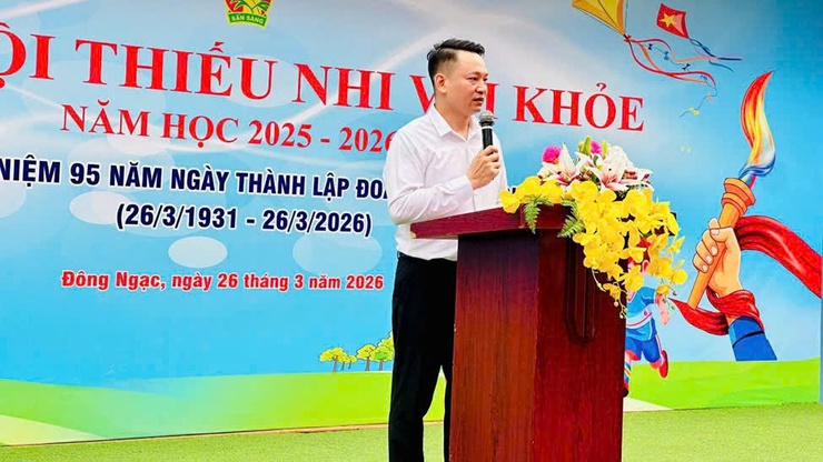 Sôi nổi ngày hội ‘Thiếu nhi vui khỏe – Tiến bước lên Đoàn’ của Trường Tiểu học Đông Ngạc A- Ảnh 6.