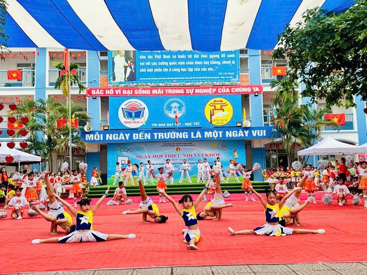 Sôi nổi ngày hội ‘Thiếu nhi vui khỏe – Tiến bước lên Đoàn’ của Trường Tiểu học Đông Ngạc A- Ảnh 7.