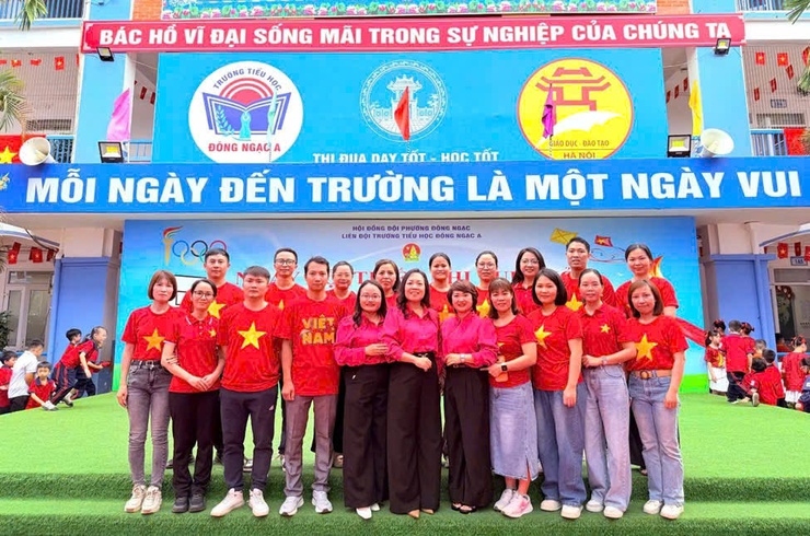 Sôi nổi ngày hội ‘Thiếu nhi vui khỏe – Tiến bước lên Đoàn’ của Trường Tiểu học Đông Ngạc A- Ảnh 9.