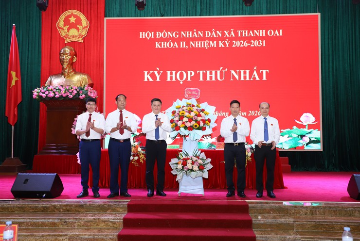 Kỳ họp thứ Nhất HĐND xã Thanh Oai khóa II, nhiệm kỳ 2026-2031: Khởi đầu mới – Khát vọng mới – Niềm tin mới- Ảnh 9.