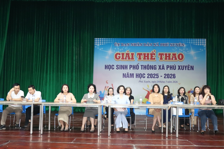 Khai mạc Giải thể thao học sinh xã Phú Xuyên năm học 2025 – 2026.- Ảnh 2.