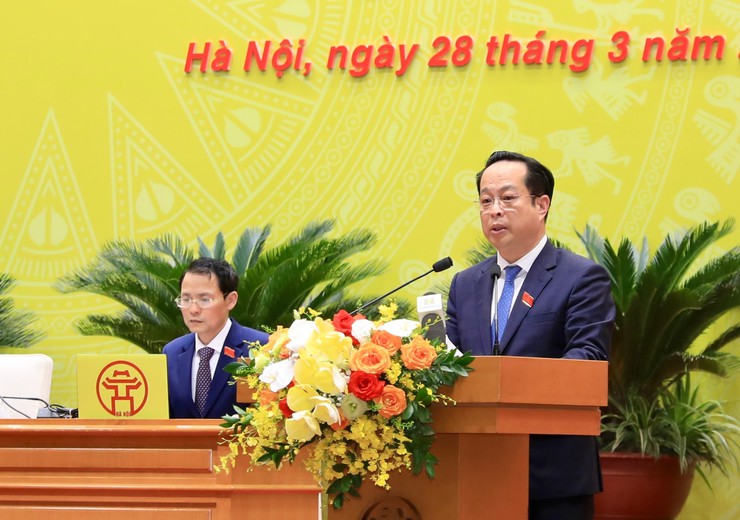 Khai mạc Kỳ họp thứ nhất HĐND thành phố Hà Nội khóa XVII, nhiệm kỳ 2026 -2031. - Ảnh 6.