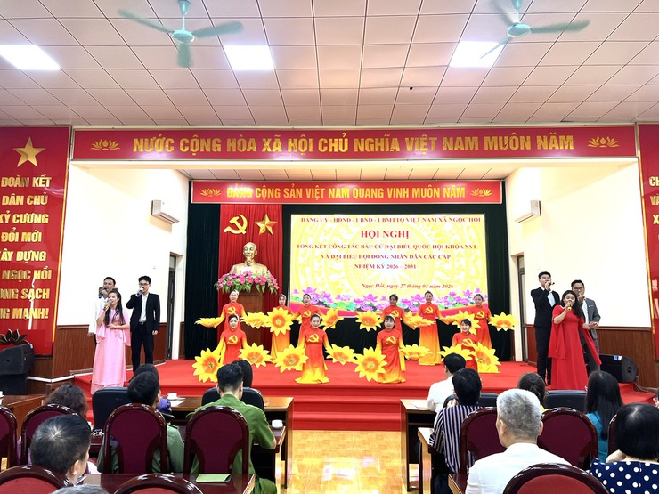 Ngọc Hồi tổng kết công tác bầu cử nhiệm kỳ 2026–2031: Dấu ấn trách nhiệm, khẳng định quyết tâm vươn mình trong giai đoạn mới- Ảnh 1.