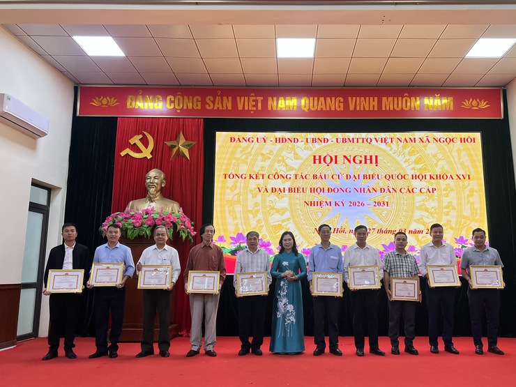 Ngọc Hồi tổng kết công tác bầu cử nhiệm kỳ 2026–2031: Dấu ấn trách nhiệm, khẳng định quyết tâm vươn mình trong giai đoạn mới- Ảnh 10.