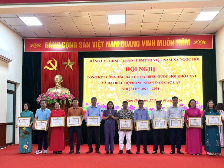 Ngọc Hồi tổng kết công tác bầu cử nhiệm kỳ 2026–2031: Dấu ấn trách nhiệm, khẳng định quyết tâm vươn mình trong giai đoạn mới- Ảnh 11.