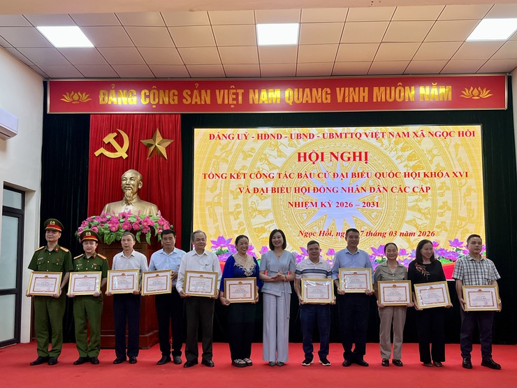 Ngọc Hồi tổng kết công tác bầu cử nhiệm kỳ 2026–2031: Dấu ấn trách nhiệm, khẳng định quyết tâm vươn mình trong giai đoạn mới- Ảnh 13.