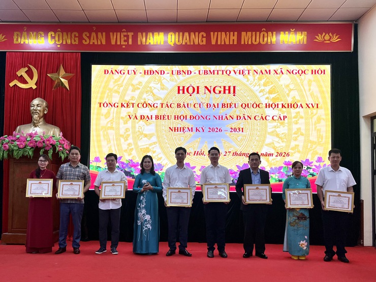 Ngọc Hồi tổng kết công tác bầu cử nhiệm kỳ 2026–2031: Dấu ấn trách nhiệm, khẳng định quyết tâm vươn mình trong giai đoạn mới- Ảnh 16.