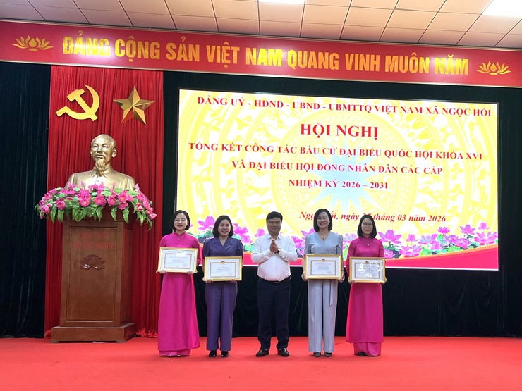 Ngọc Hồi tổng kết công tác bầu cử nhiệm kỳ 2026–2031: Dấu ấn trách nhiệm, khẳng định quyết tâm vươn mình trong giai đoạn mới- Ảnh 5.