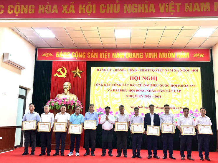 Ngọc Hồi tổng kết công tác bầu cử nhiệm kỳ 2026–2031: Dấu ấn trách nhiệm, khẳng định quyết tâm vươn mình trong giai đoạn mới- Ảnh 7.