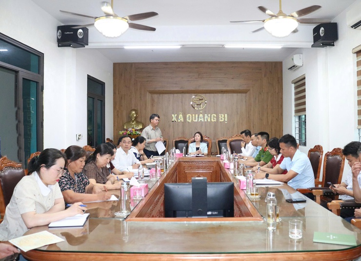 Quảng Bị: Quán triệt công tác quản lý, tổ chức lễ hội truyền thống Đình làng Lương Xá, 3 thôn Kim Cốc và Làng Thái Hòa- Ảnh 1.