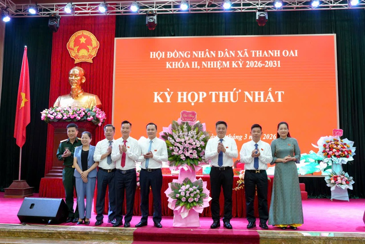 Kỳ họp thứ Nhất HĐND xã Thanh Oai khóa II, nhiệm kỳ 2026-2031: Khởi đầu mới – Khát vọng mới – Niềm tin mới- Ảnh 10.