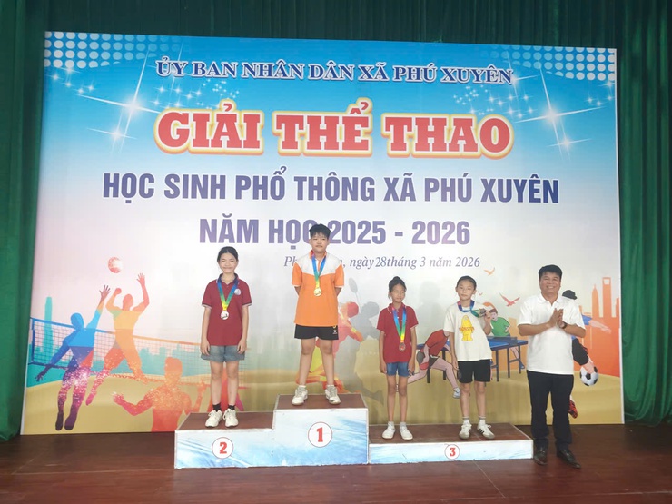 Khai mạc Giải thể thao học sinh xã Phú Xuyên năm học 2025 – 2026.- Ảnh 11.