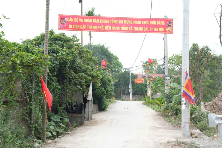 LỄ HỘI ĐỀN HÀNG TỔNG, XÃ THANH OAI – DI TÍCH CẤP THÀNH PHỐ- Ảnh 1.