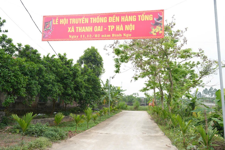 LỄ HỘI ĐỀN HÀNG TỔNG, XÃ THANH OAI – DI TÍCH CẤP THÀNH PHỐ- Ảnh 4.