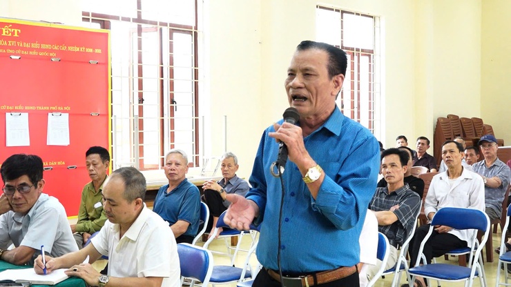 DÂN HÒA: TỔ CHỨC HỌP DÂN TẠI THÔN TRUNG HÒA VỀ DỰ ÁN KHU ĐÔ THỊ THỂ THAO OLYMPIC- Ảnh 3.