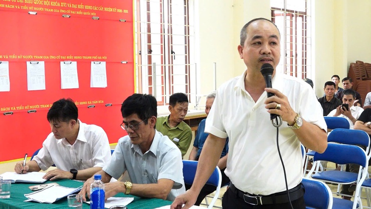 DÂN HÒA: TỔ CHỨC HỌP DÂN TẠI THÔN TRUNG HÒA VỀ DỰ ÁN KHU ĐÔ THỊ THỂ THAO OLYMPIC- Ảnh 2.