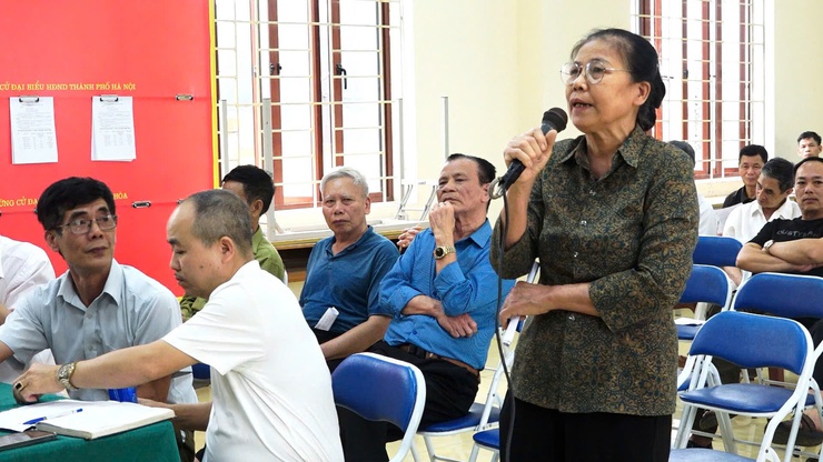 DÂN HÒA: TỔ CHỨC HỌP DÂN TẠI THÔN TRUNG HÒA VỀ DỰ ÁN KHU ĐÔ THỊ THỂ THAO OLYMPIC- Ảnh 4.