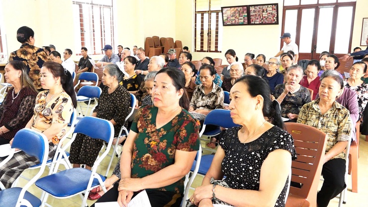 DÂN HÒA: TỔ CHỨC HỌP DÂN TẠI THÔN TRUNG HÒA VỀ DỰ ÁN KHU ĐÔ THỊ THỂ THAO OLYMPIC- Ảnh 6.