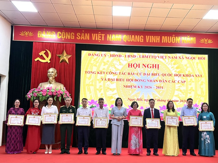 Ngọc Hồi tổng kết công tác bầu cử nhiệm kỳ 2026–2031: Dấu ấn trách nhiệm, khẳng định quyết tâm vươn mình trong giai đoạn mới- Ảnh 8.