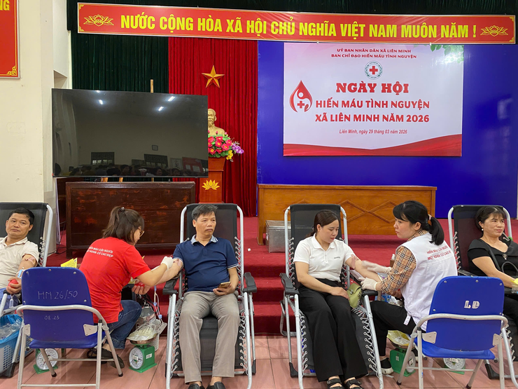 "Giọt hồng" lan tỏa yêu thương tại xã Liên Minh- Ảnh 6.