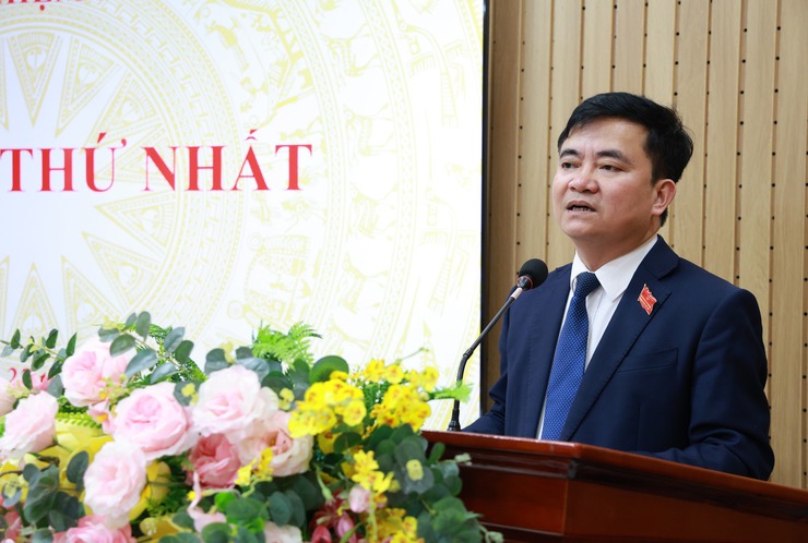 HĐND XÃ TRUNG GIÃ KHOÁ XXII TỔ CHỨC KỲ HỌP THỨ NHẤT KIỆN TOÀN CÁC CHỨC DANH LÃNH ĐẠO CHỦ CHỐT- Ảnh 1.