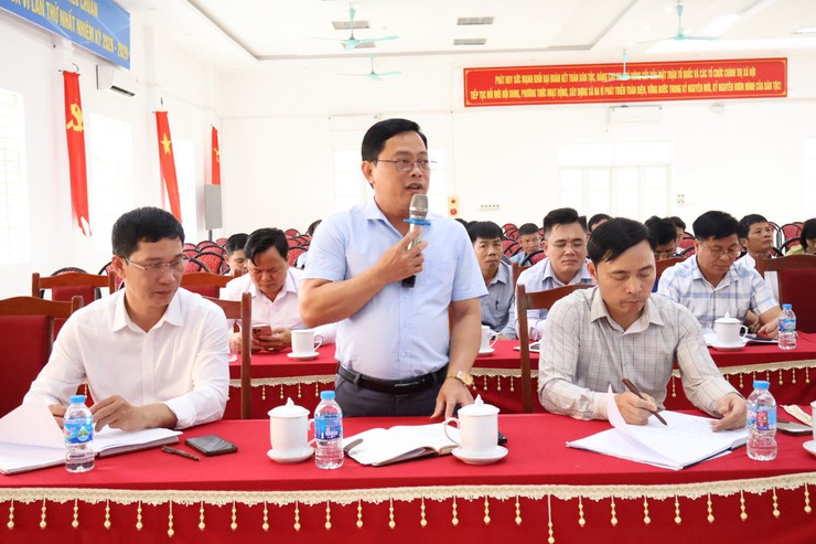 HỘI NGHỊ PHIÊN TOÀN THỂ UBND XÃ BA VÌ THÁNG 3 NĂM 2026- Ảnh 1.