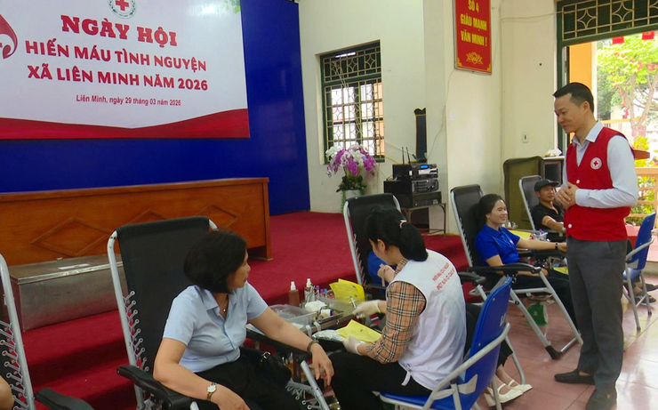 "Giọt hồng" lan tỏa yêu thương tại xã Liên Minh- Ảnh 5.