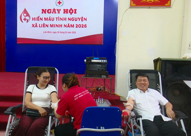 "Giọt hồng" lan tỏa yêu thương tại xã Liên Minh- Ảnh 11.