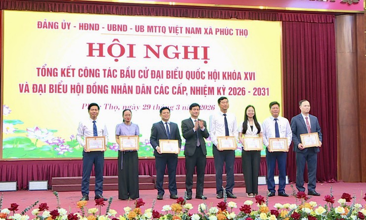 Phúc Thọ: Dấu ấn cuộc bầu cử dân chủ, bài bản và thành công toàn diện- Ảnh 8.