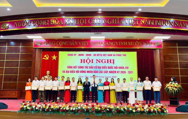 Phúc Thọ: Dấu ấn cuộc bầu cử dân chủ, bài bản và thành công toàn diện- Ảnh 10.