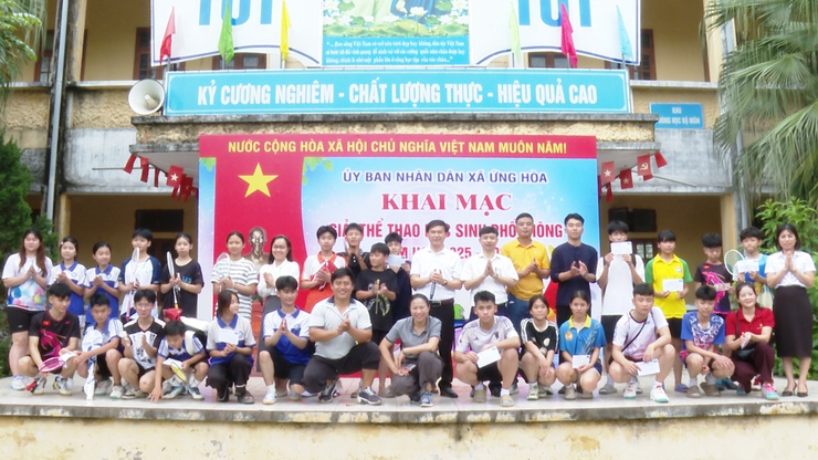 SÔI NỔI CÁC NỘI DUNG THI ĐẤU KHỐI THCS TẠI GIẢI THỂ THAO HỌC SINH XÃ ỨNG HÒA NĂM HỌC 2025–2026- Ảnh 20.