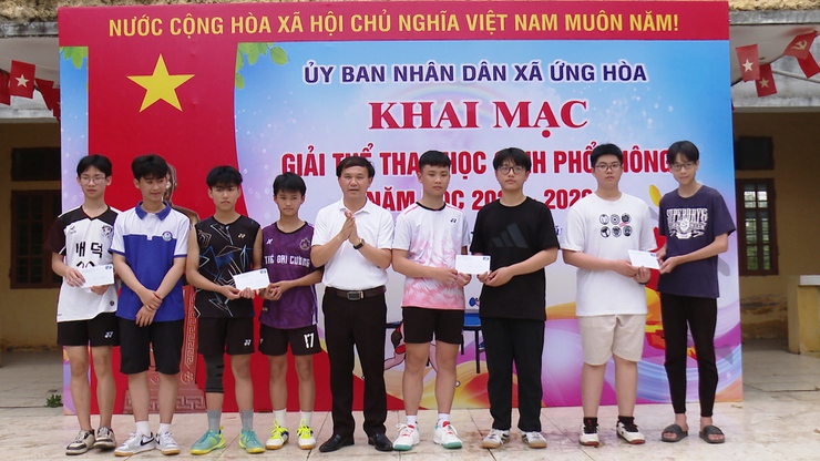 SÔI NỔI CÁC NỘI DUNG THI ĐẤU KHỐI THCS TẠI GIẢI THỂ THAO HỌC SINH XÃ ỨNG HÒA NĂM HỌC 2025–2026- Ảnh 9.