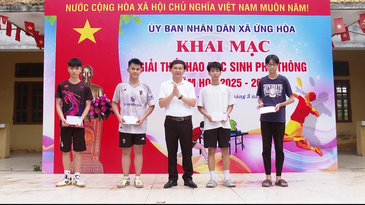 SÔI NỔI CÁC NỘI DUNG THI ĐẤU KHỐI THCS TẠI GIẢI THỂ THAO HỌC SINH XÃ ỨNG HÒA NĂM HỌC 2025–2026- Ảnh 7.