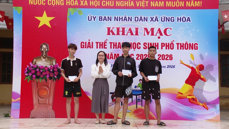 SÔI NỔI CÁC NỘI DUNG THI ĐẤU KHỐI THCS TẠI GIẢI THỂ THAO HỌC SINH XÃ ỨNG HÒA NĂM HỌC 2025–2026- Ảnh 19.