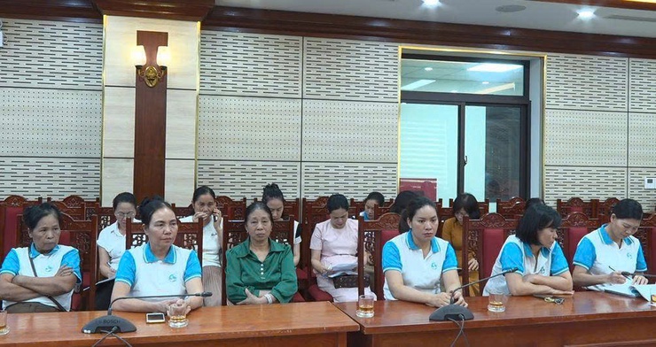 Phụ nữ Phúc Thọ: Đẩy mạnh tuyên truyền xây dựng gia đình "5 không, 3 sạch, 3 an" gắn với nông thôn mới, đô thị văn minh- Ảnh 2.