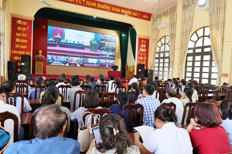 Xã Quảng Bị dự Hội nghị tiếp xúc cử tri giữa người ứng cử đại biểu Quốc hội khóa XVI Đơn vị số 9 thành phố Hà Nội với cử tri- Ảnh 4.