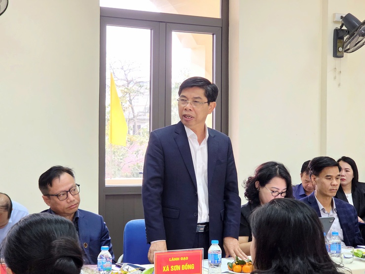 Đoàn công tác số 06 Thành ủy Hà Nội kiểm tra công tác chuẩn bị bầu cử tại phường Xuân Phương- Ảnh 7.